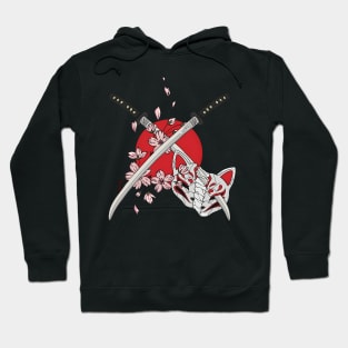 Japanese Sakura Samurai Hoodie